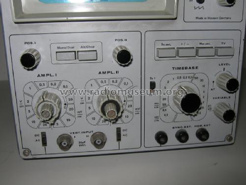 Oscilloscope HM512-4; HAMEG GmbH, (ID = 653960) Equipment