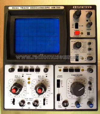 Oscilloscope HM705; HAMEG GmbH, (ID = 724504) Equipment