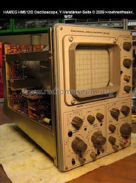 Oscilloscope HM 512-2; HAMEG GmbH, (ID = 683187) Equipment