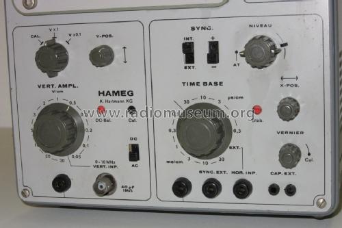 Oszillograph HM 312-3; HAMEG GmbH, (ID = 2024534) Equipment