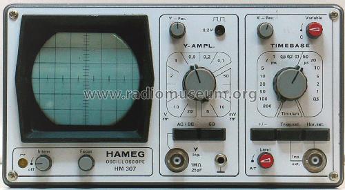 Oscilloscope HM307-1; HAMEG GmbH, (ID = 1305932) Equipment