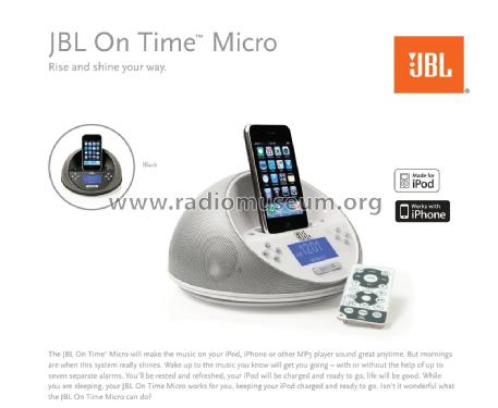 JBL On Time Micro ; Harman Kardon; New (ID = 1886384) Radio