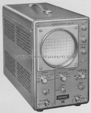 Oszillograph W2/13; Grundig Radio- (ID = 253756) Ausrüstung