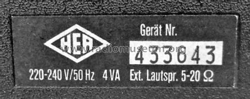 Trixi 1000N; HEA; Wien (ID = 1860929) Radio