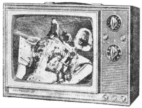 12' Transistor Portable TV GR-104; Heathkit Brand, (ID = 2078576) Television