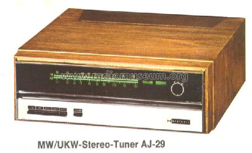 AM-FM Stereo Tuner AJ-29; Heathkit Brand, (ID = 113702) Radio