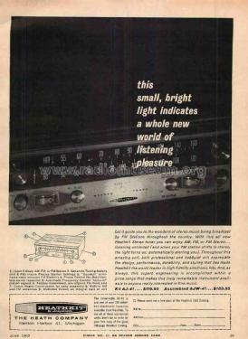 Stereo Tuner AJ-41; Heathkit Brand, (ID = 2630073) Radio