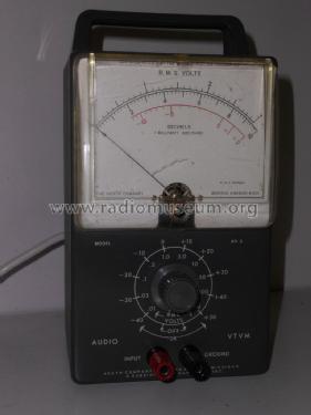 Audio VTVM AV-3; Heathkit Brand, (ID = 1760631) Equipment