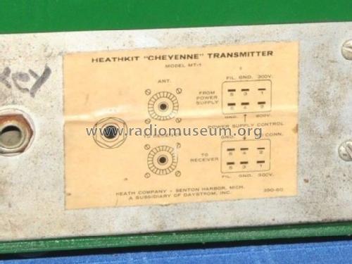 Cheyenne MT-1; Heathkit Brand, (ID = 1559424) Amateur-T