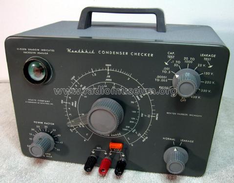Condenser Checker C-3; Heathkit Brand, (ID = 2635074) Equipment