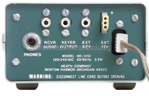 Electronic keyer HD-1410; Heathkit Brand, (ID = 767034) Morse+TTY