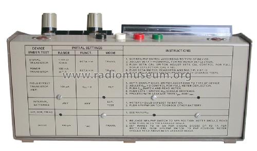 FET / Transistor Tester IT-121; Heathkit Brand, (ID = 157513) Equipment
