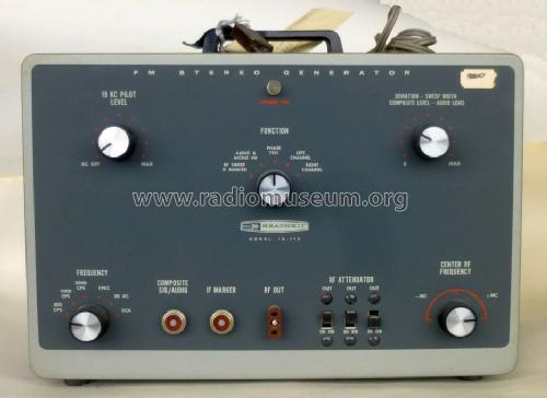FM-Stereo-Service-Generator IG-112; Heathkit Brand, (ID = 1636174) Equipment