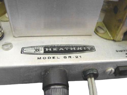 GR-21; Heathkit Brand, (ID = 189600) Radio