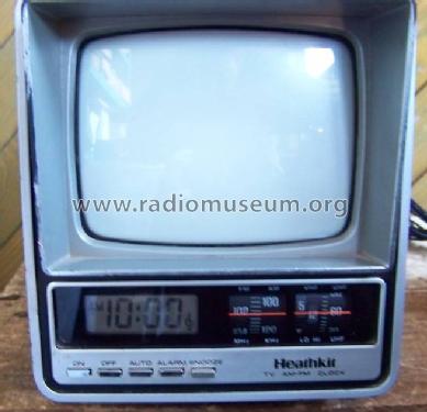 TV AM-FM Clock GR-5005 ; Heathkit Brand, (ID = 852577) TV Radio