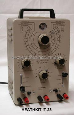 Capacitor-Tester IT-28; Heathkit Brand, (ID = 98559) Equipment