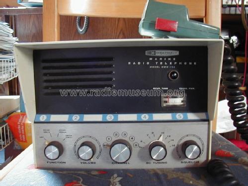 Marine Radiotelephone MWW-11A; Heathkit Brand, (ID = 1630993) Commercial TRX