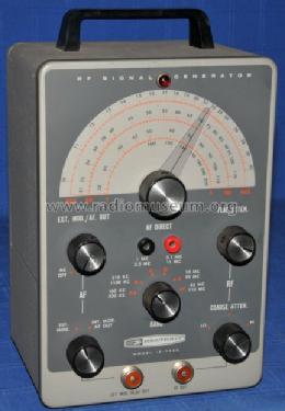 RF Signal Generator IG-102S; Heathkit Brand, (ID = 758555) Equipment