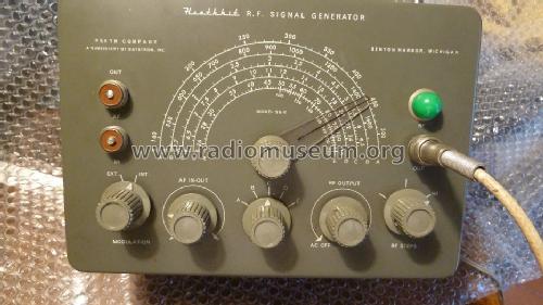 RF-Signal Generator SG-9; Heathkit Brand, (ID = 1312806) Equipment