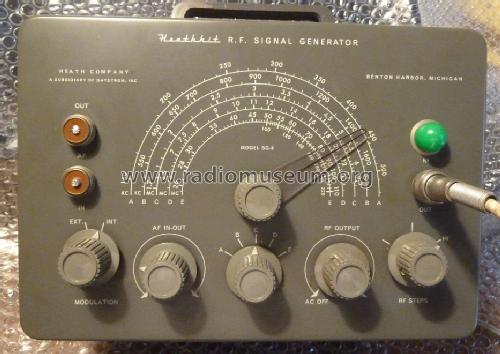 RF-Signal Generator SG-9; Heathkit Brand, (ID = 1312807) Equipment