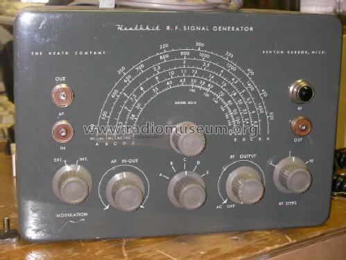 Signal Generator SG-8; Heathkit Brand, (ID = 824169) Equipment