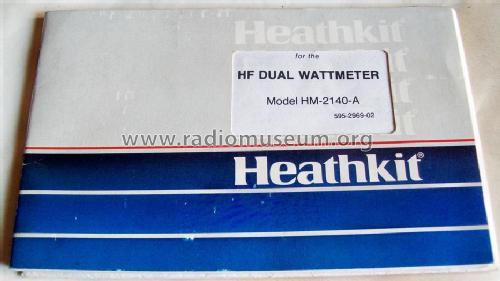 Wattmeter HM-2140A; Heathkit Brand, (ID = 1236026) Amateur-D