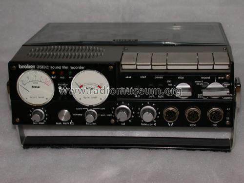 Sound Film Recorder S-200; Bröker GmbH; Köln (ID = 1774660) Ton-Bild