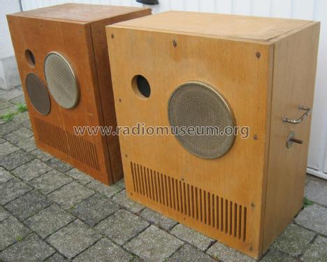 Studio-Abhörkombination Z132-1; Heli Gerätebau, (ID = 1808513) Speaker-P