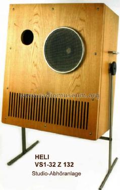 Studio-Abhöranlage VS1-32 ; Heli Gerätebau, (ID = 402445) Speaker-P