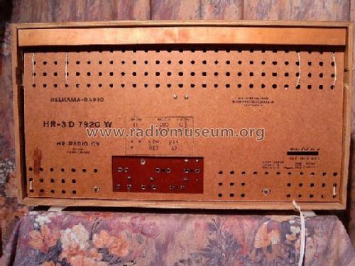 Helkama HR-3D 7920W; Helkama-Radio Oy; (ID = 133017) Radio