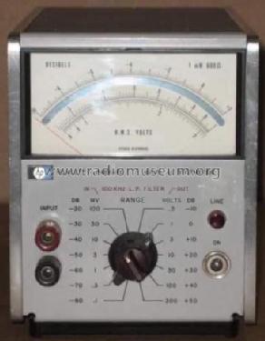 AC dB meter 400FL; Hewlett-Packard, HP; (ID = 905996) Equipment