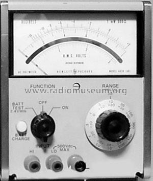 AC Voltmeter 403B; Hewlett-Packard, HP; (ID = 448609) Equipment