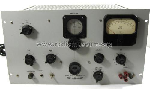 Audio Signal Generator 206A; Hewlett-Packard, HP; (ID = 1536504) Equipment