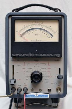 D.C. Vacuum Tube Voltmeter 412A; Hewlett-Packard, HP; (ID = 1771752) Equipment