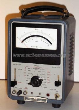 D.C. Vacuum Tube Voltmeter 412A; Hewlett-Packard, HP; (ID = 215097) Equipment