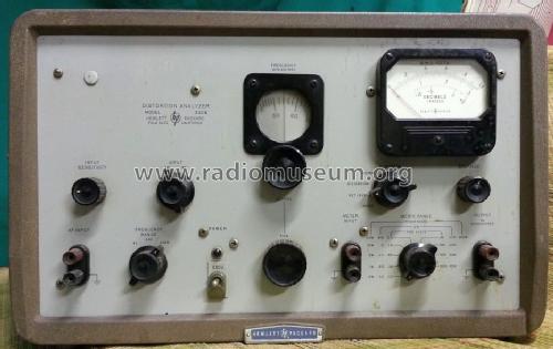 Distortion Analyzer 330B; Hewlett-Packard, HP; (ID = 1636115) Ausrüstung