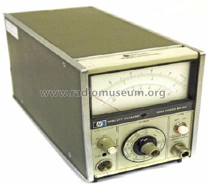 Power Meter 435A; Hewlett-Packard, HP; (ID = 1326337) Equipment