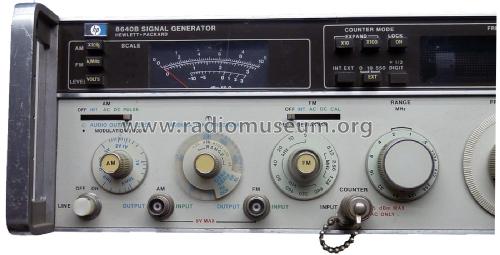 Signal Generator 8640B; Hewlett-Packard, HP; (ID = 1993757) Equipment
