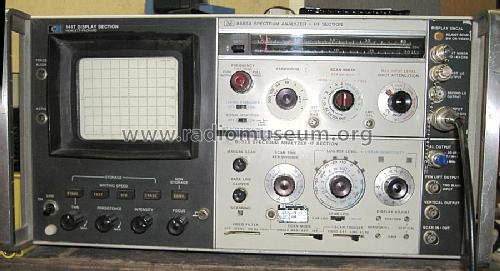 Spectrum Analyzer System 141T / 8552B / 8554B; Hewlett-Packard, HP; (ID = 1062614) Equipment