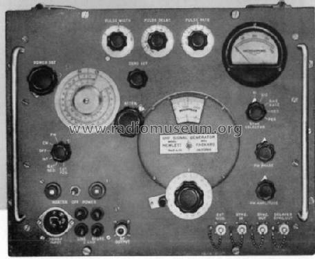 UHF Signal Generator 616A; Hewlett-Packard, HP; (ID = 1248752) Equipment