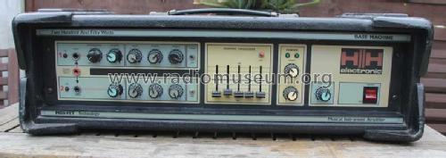 Bass Machine ; HH Electronic (ID = 1560359) Ampl/Mixer