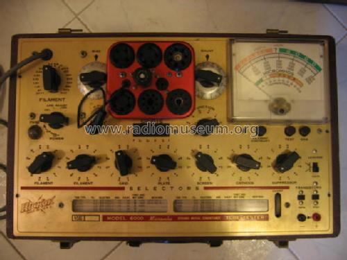 Tube Tester 6000; Hickok Electrical (ID = 540836) Equipment