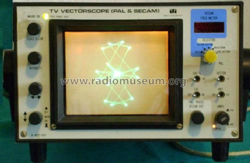 TV Vectorscope TR-1867 / H024; Hiradástechnika (ID = 797780) Equipment