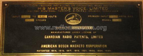38V ; His Master's Voice, (ID = 1007686) Radio