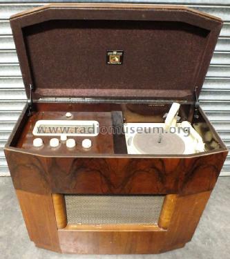 Five-Valve Console Auto-Radiogram 1609; His Master's Voice (ID = 2066476) Radio