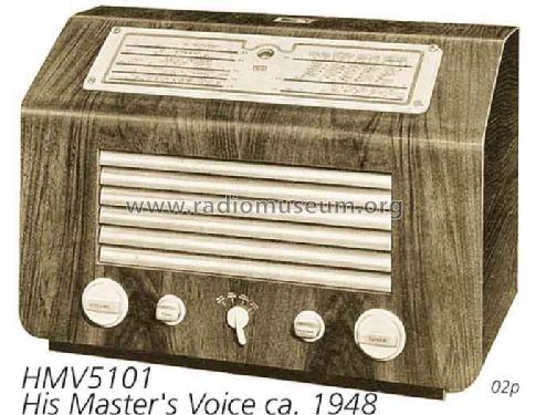5101; His Master's Voice (ID = 1640) Radio