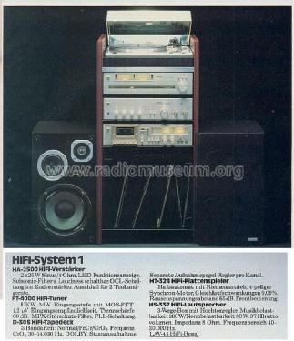 Stereo Amplifier HA-2500; Hitachi Ltd.; Tokyo (ID = 581049) Ampl/Mixer