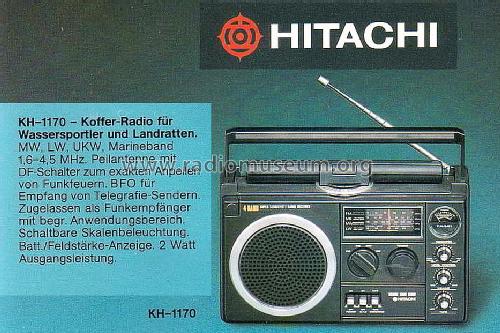 KH-1170E; Hitachi Ltd.; Tokyo (ID = 1595450) Radio