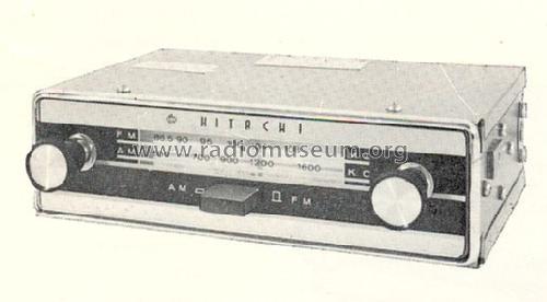 KM-1022F; Hitachi Ltd.; Tokyo (ID = 296333) Car Radio