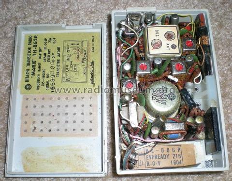 Marie 8 Transistor TH-862R; Hitachi Ltd.; Tokyo (ID = 1503863) Radio